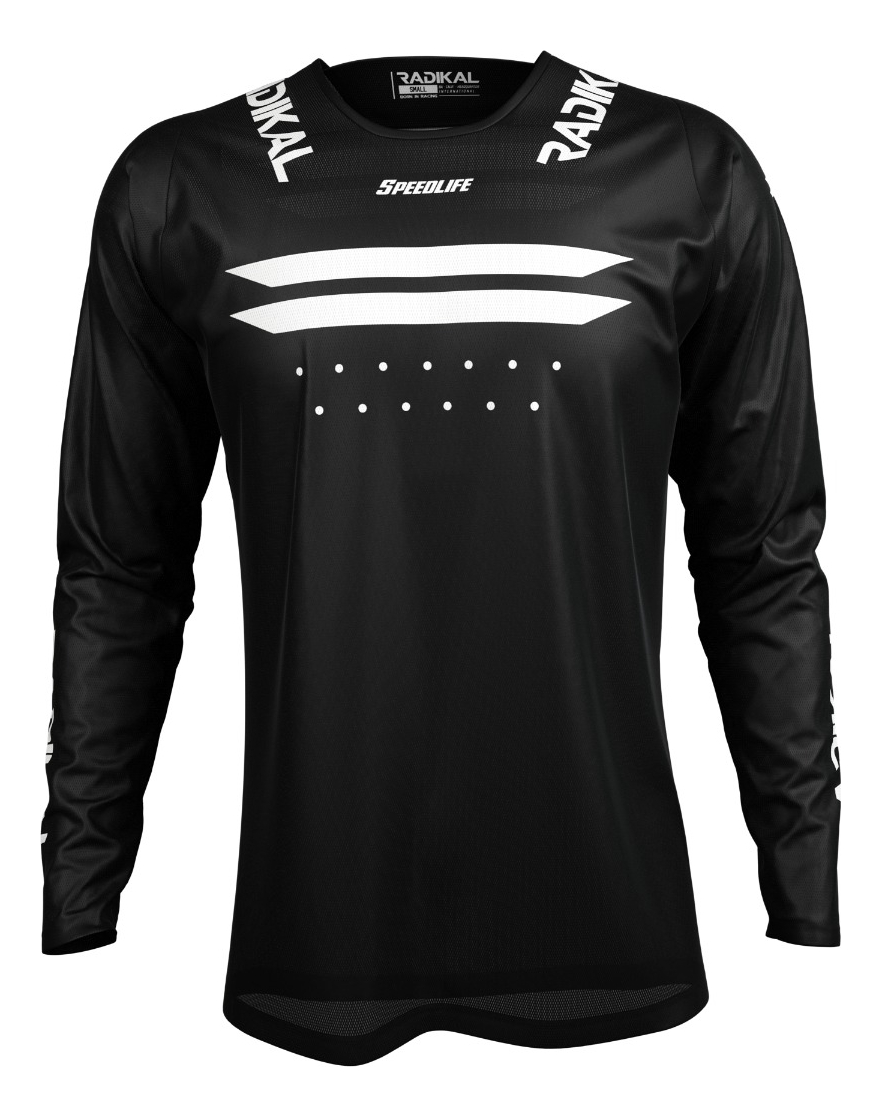 D_876514-MLA73125086469_112023-F.jpg Jersey Race Negro - Radikal - Motocross / Atv - Imagen 1