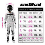 Traje completo Radikal Solid Grey - Motocross / Atv / Mx - Imagen 8