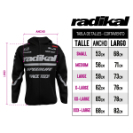 Cortaviento GP Negro Radikal Racing Motocross/atv/mtb - Imagen 5