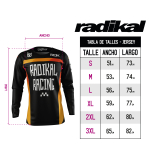 Jersey Skull Black- Radikal - Motocross / Atv - Imagen 4