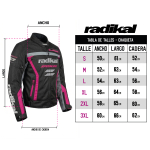 Chaqueta Ride Fuse Lady Black Pink - Imagen 5