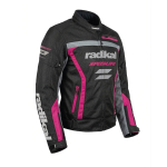 Chaqueta Ride Fuse Lady Black Pink