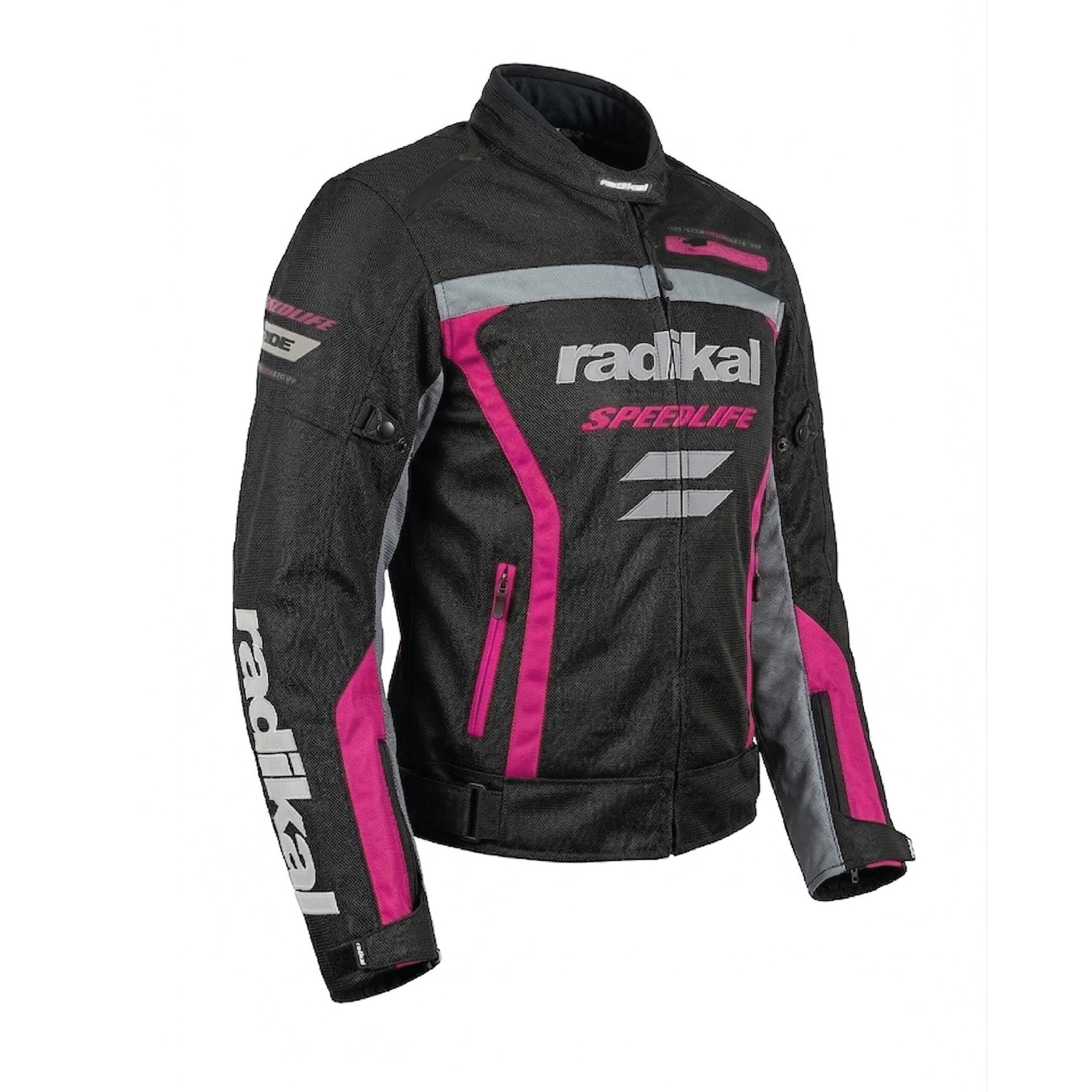 RIDE FUSE LADY BLACK PINK-1 Chaqueta Ride Fuse Lady Black Pink - Imagen 1